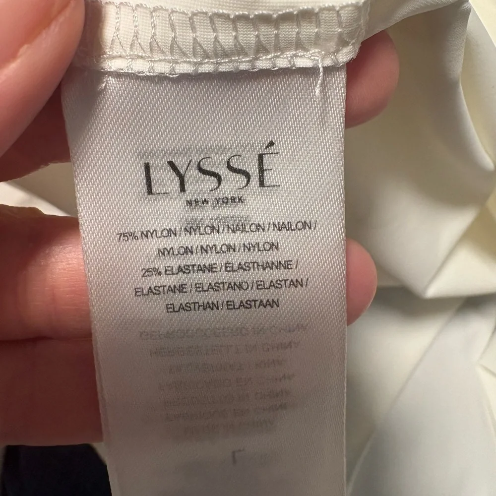 NWT Lysse SCHIFFER BUTTON UP BLOUSE size L - Picture 9 of 9